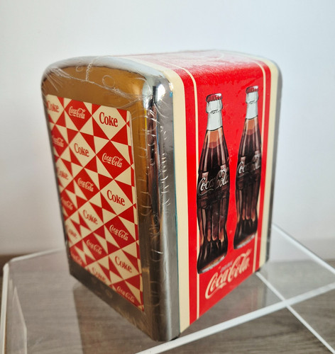 Coca cola retro metal napkin - coca,