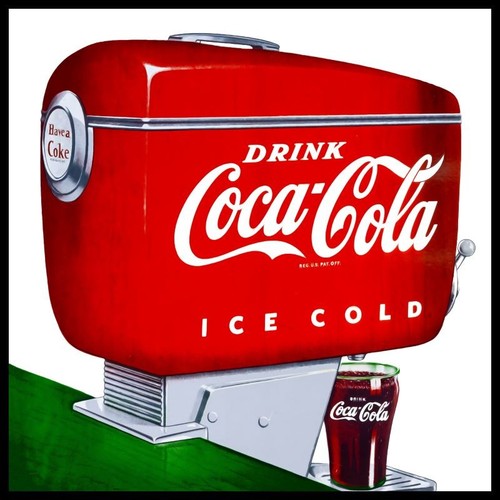 Distributore soda fontana - soda, coca