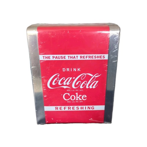 Coca cola retro metal napkin - coca,