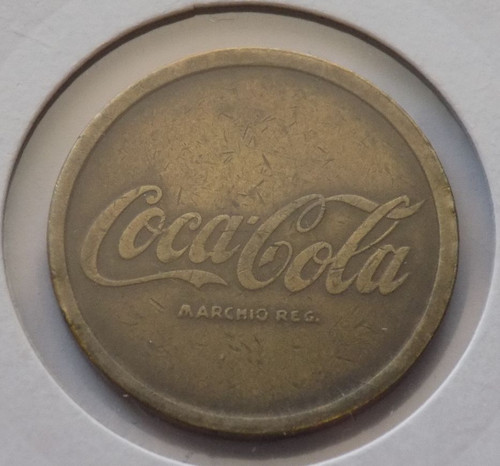 Gettone per distributori coca - per,